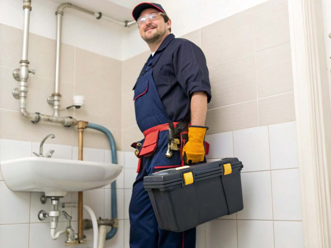 Plumber marketing agency hero image
